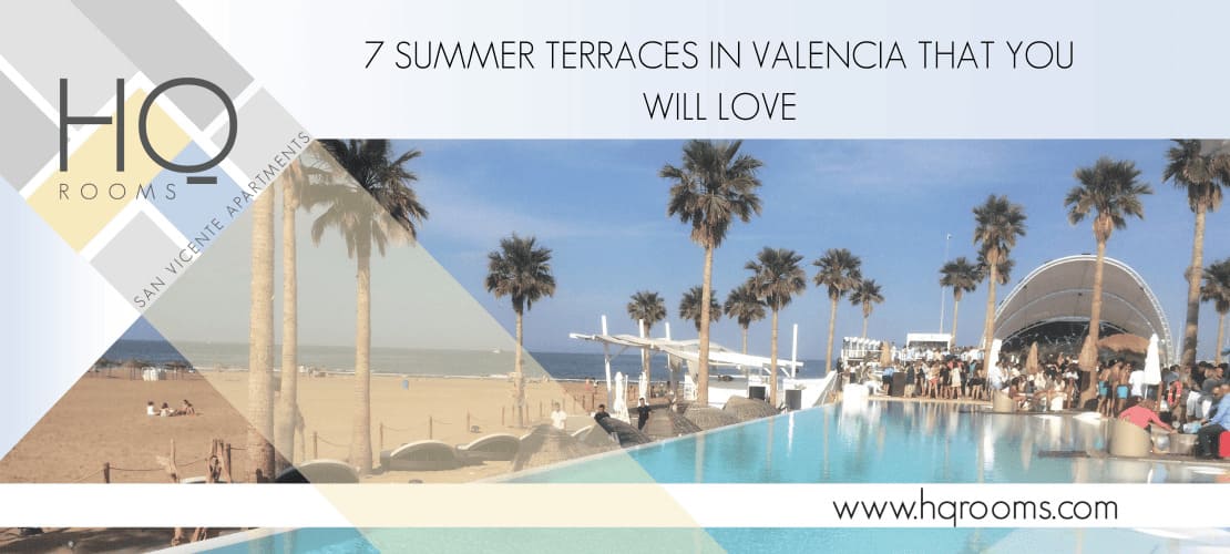 7 summer terraces Valencia