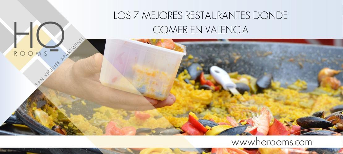 Los 7 mejores restaurantes Valencia