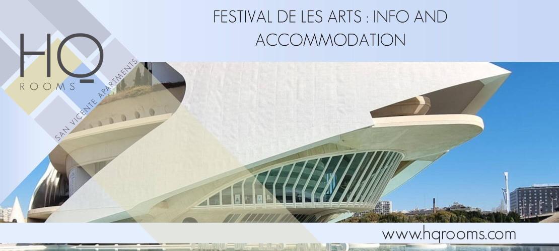 Festival Les Arts 2026: Info and Accommodation