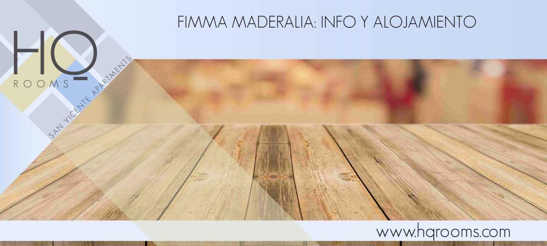 Fimma-Maderalia 2026 | Info y Alojamiento