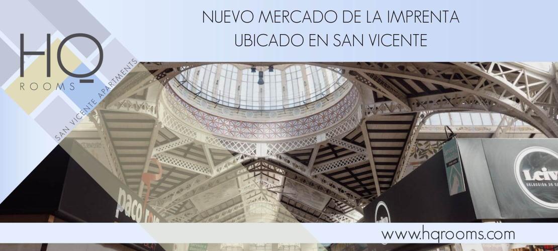 Nuevo mercado imprenta San Vicente Valencia