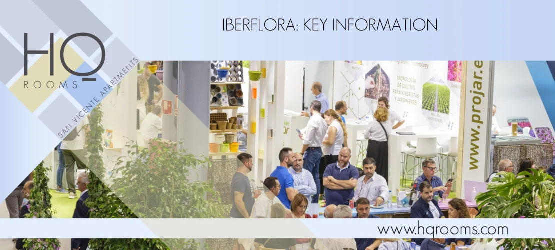 Iberflora 2025 in Valencia: Key information and ideal accommodations